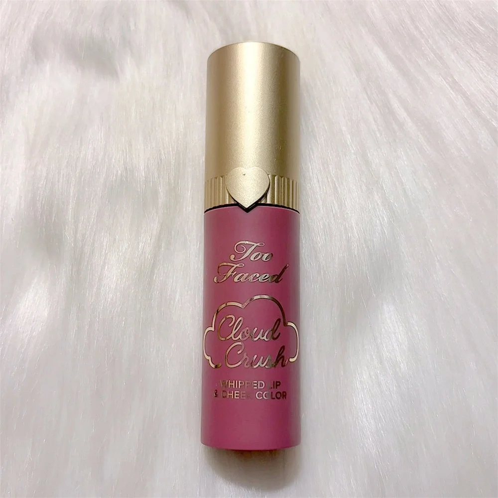 Too Faced 💅 Cloud Crush Whipped Lip & Cheek Blush in Bed of Roses NWOB